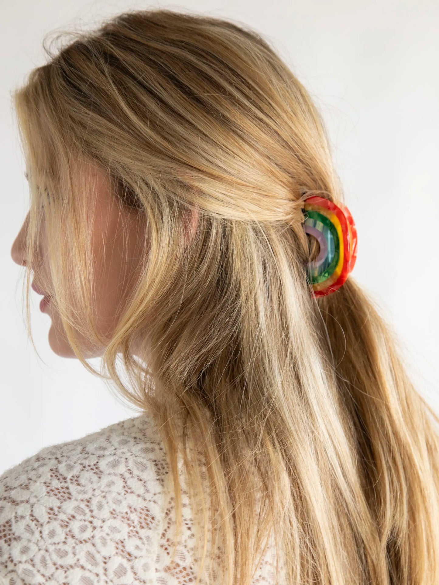 Icon Hair Claw - Rainbow