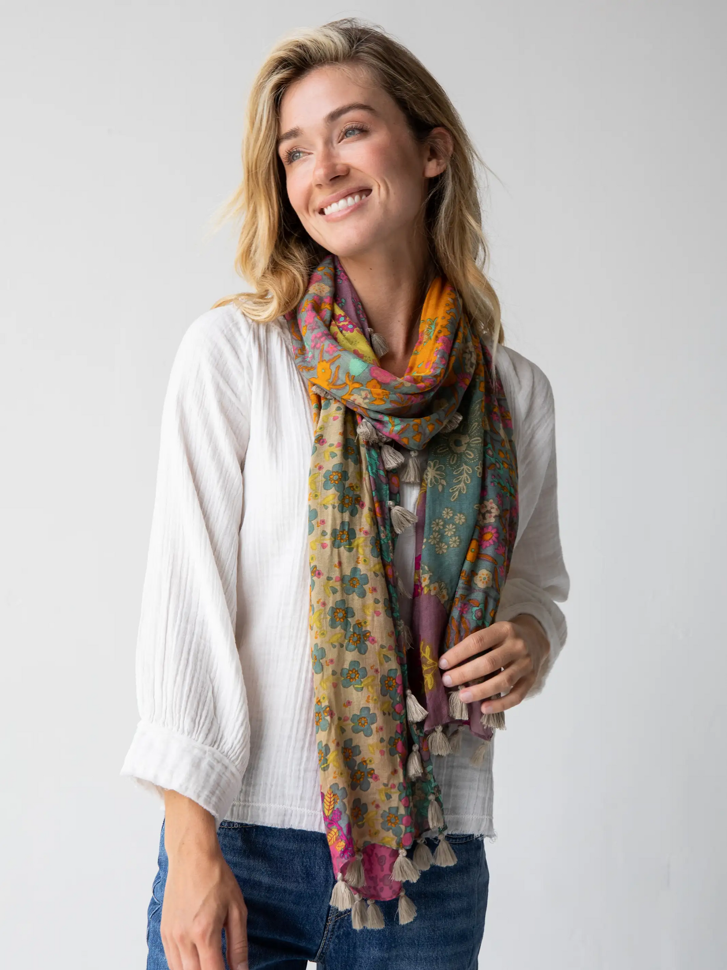 Sayulita Scarf - Patchwork