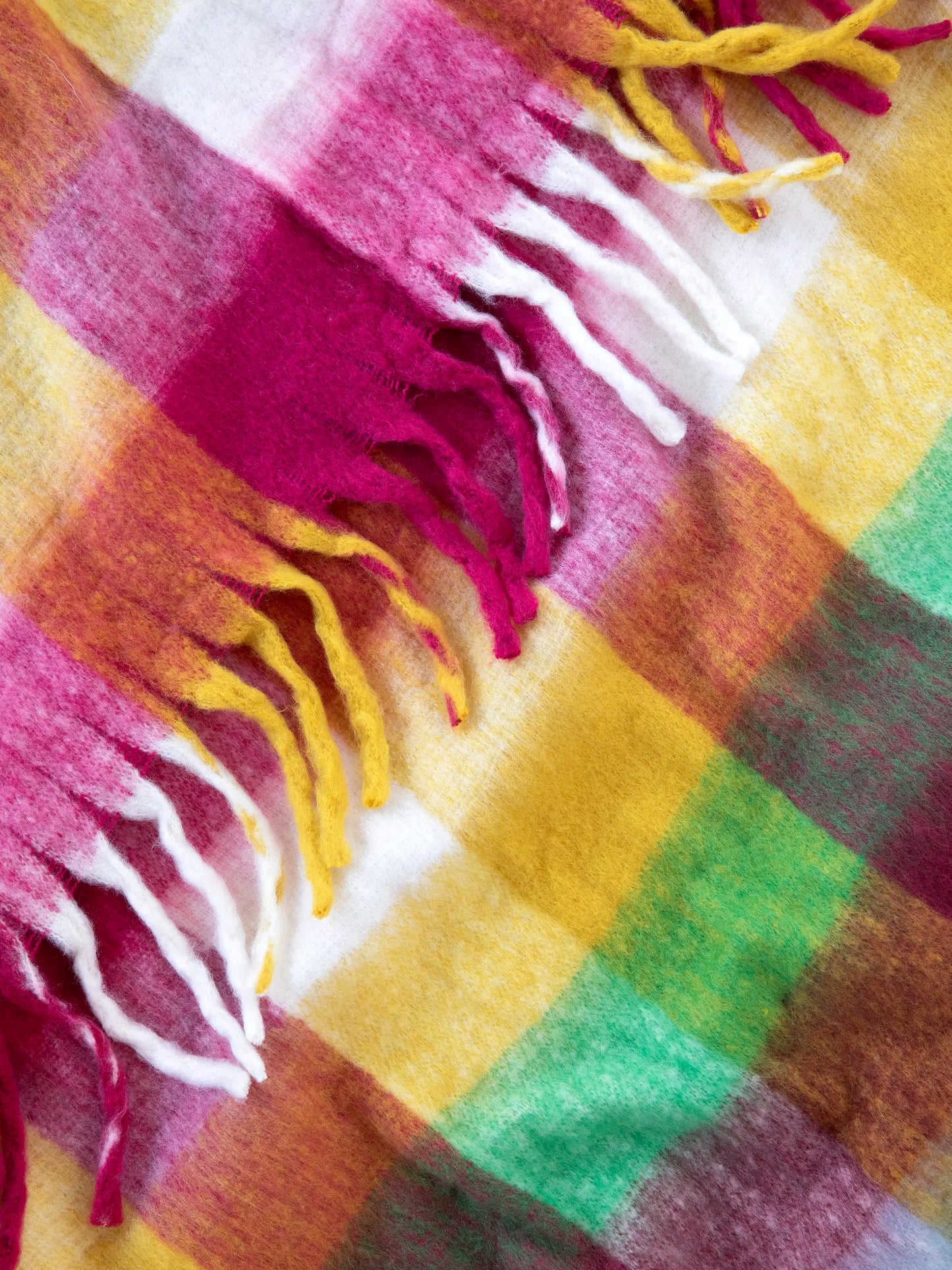 Cuddle Up Throw Blanket - Rainbow