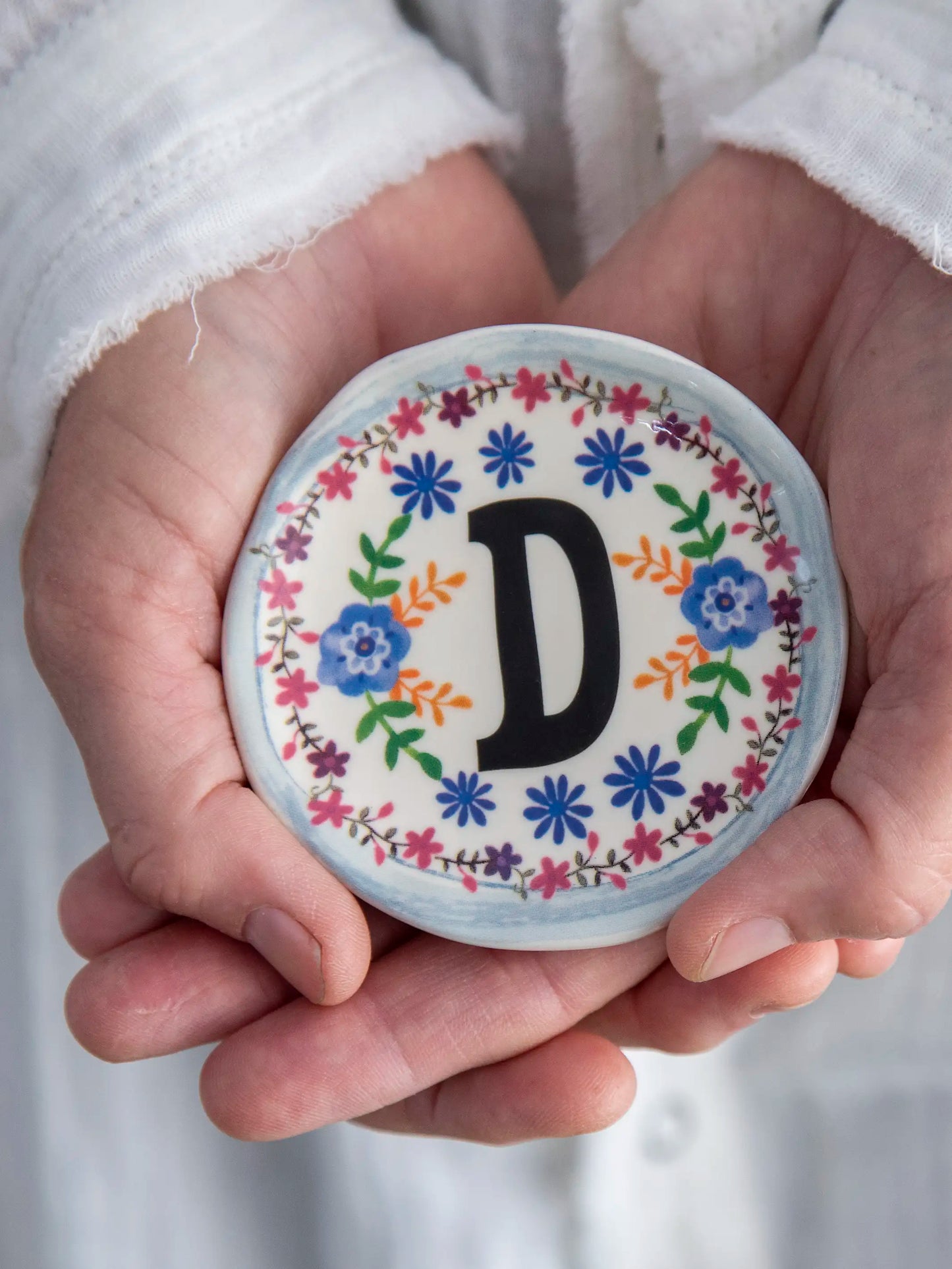 Initial Trinket Dish - D