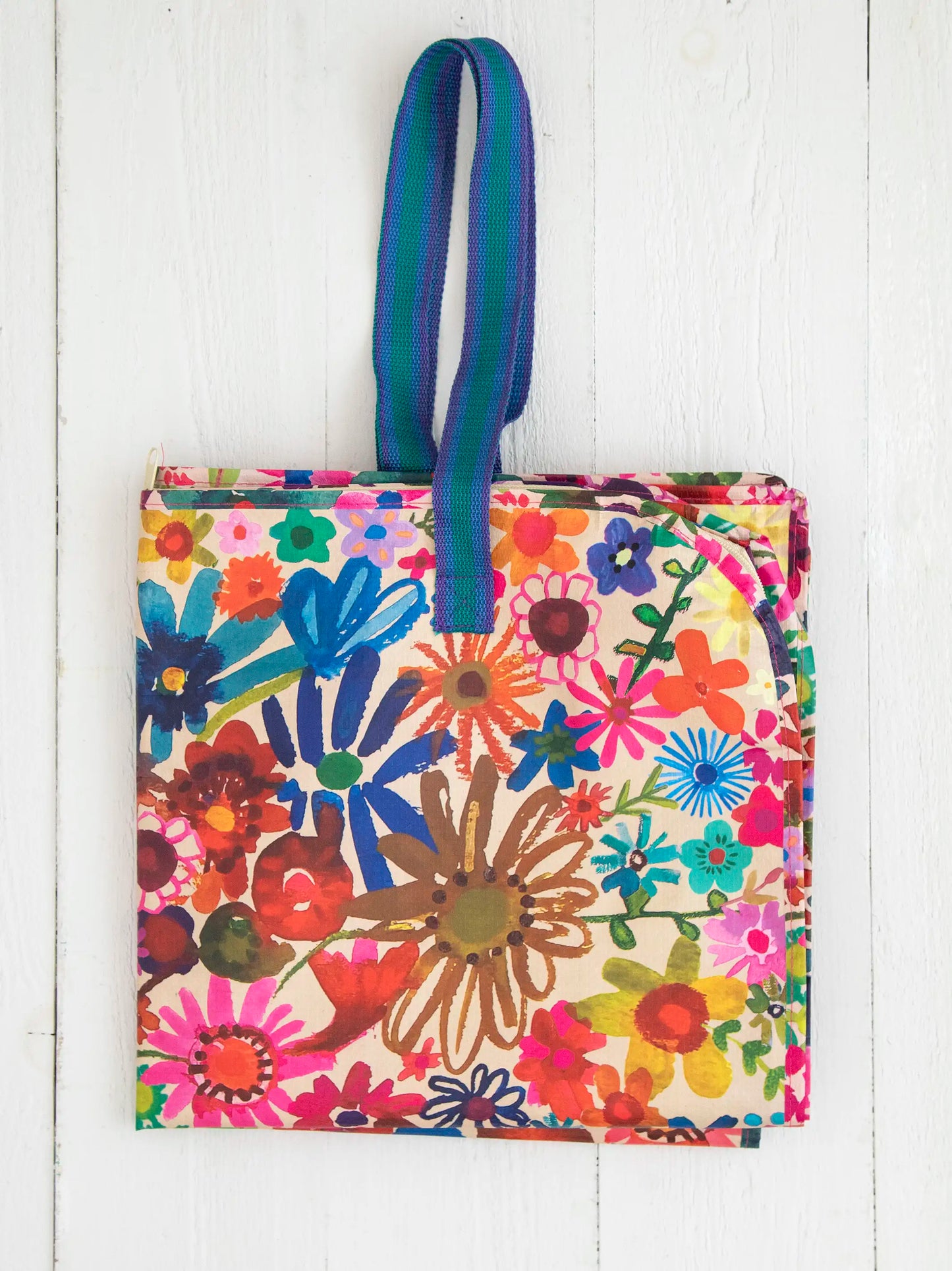 XL Zip Tote Bag - Grateful