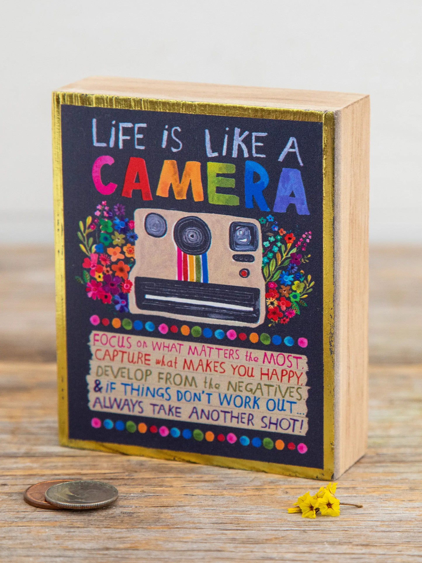 Tiny Block Keepsake - Camera