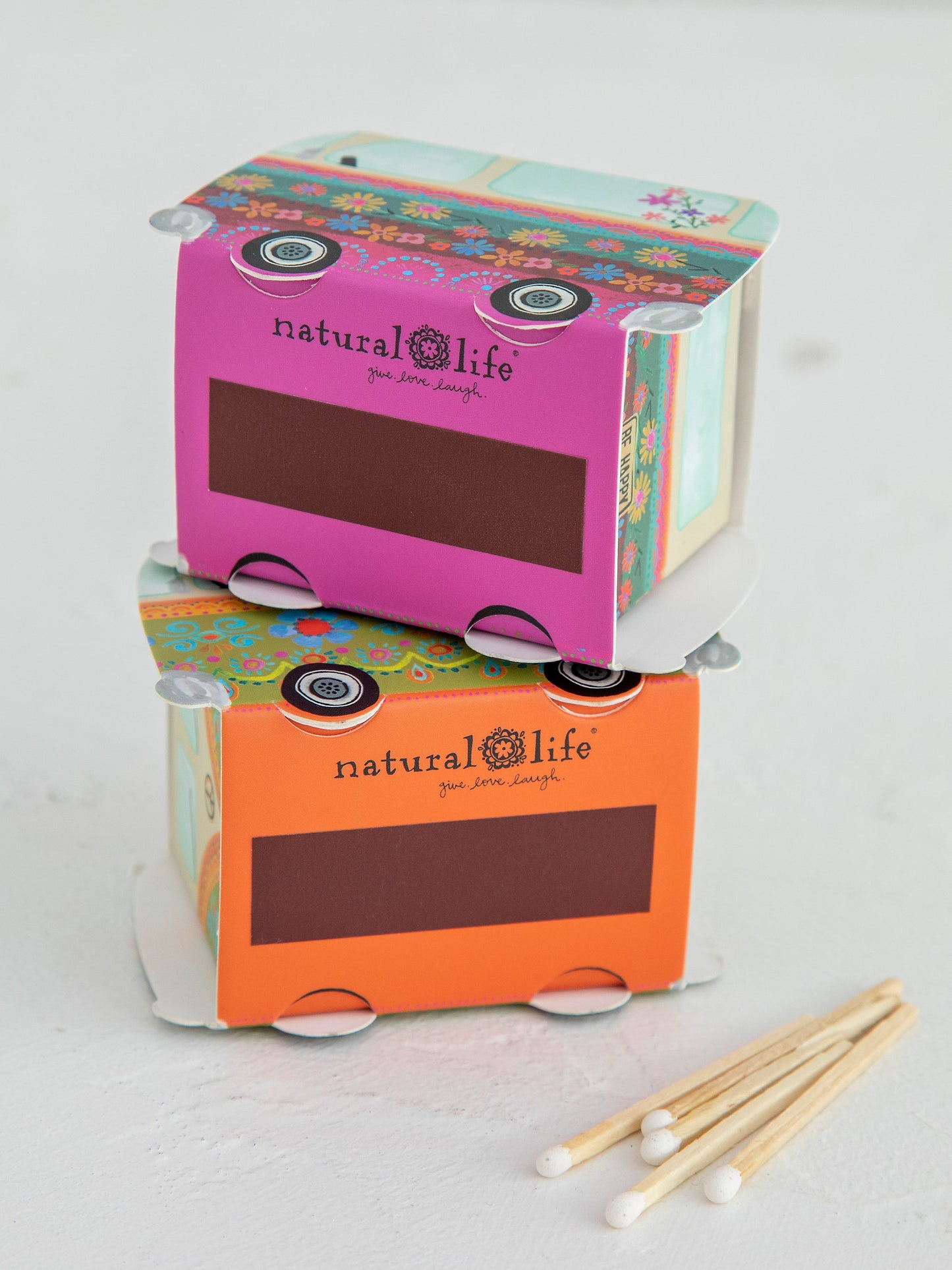 Shaped Matchboxes, Set of 2 - Van
