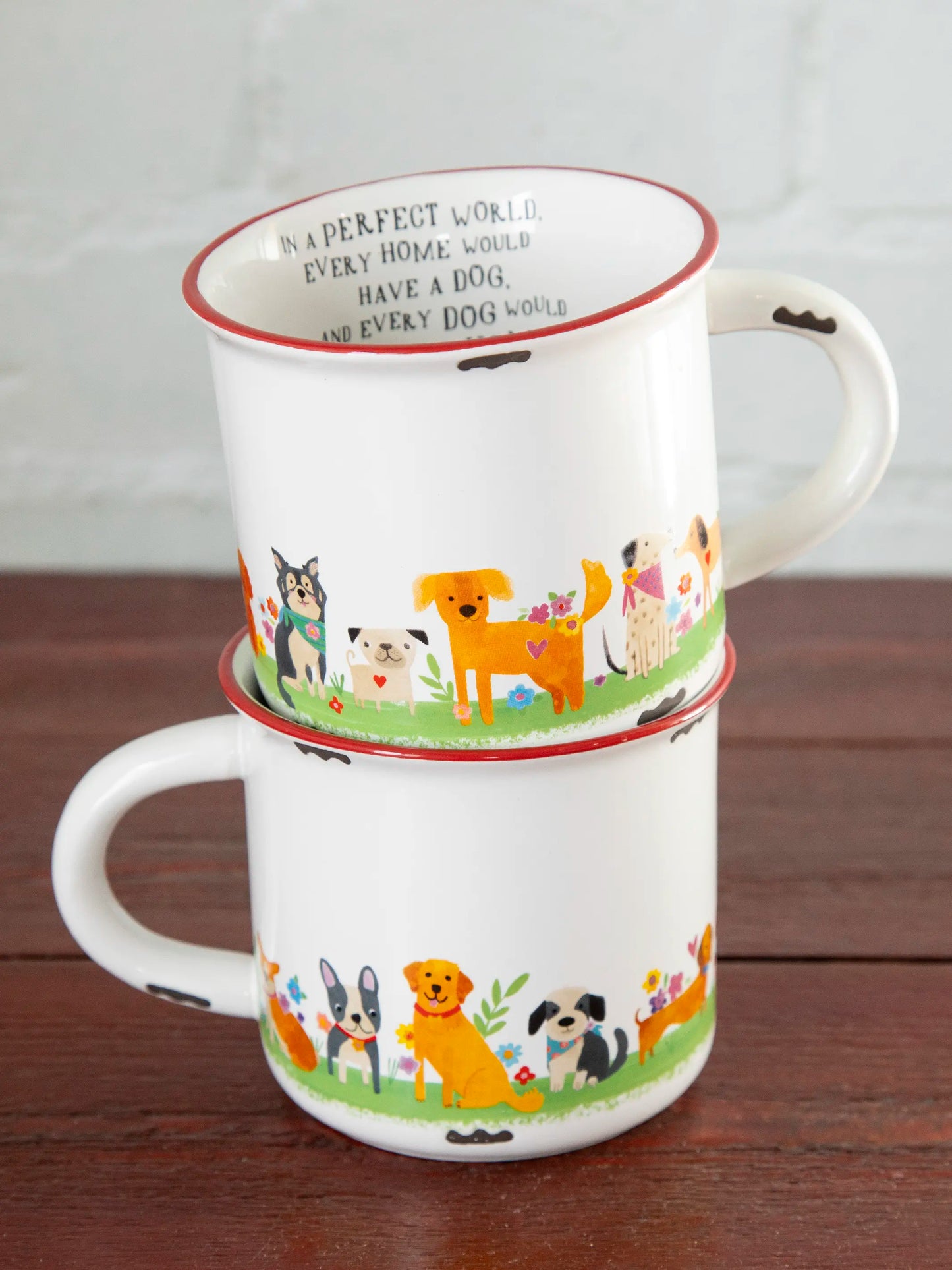 Camp Coffee Mug - Every Home Has A Dog