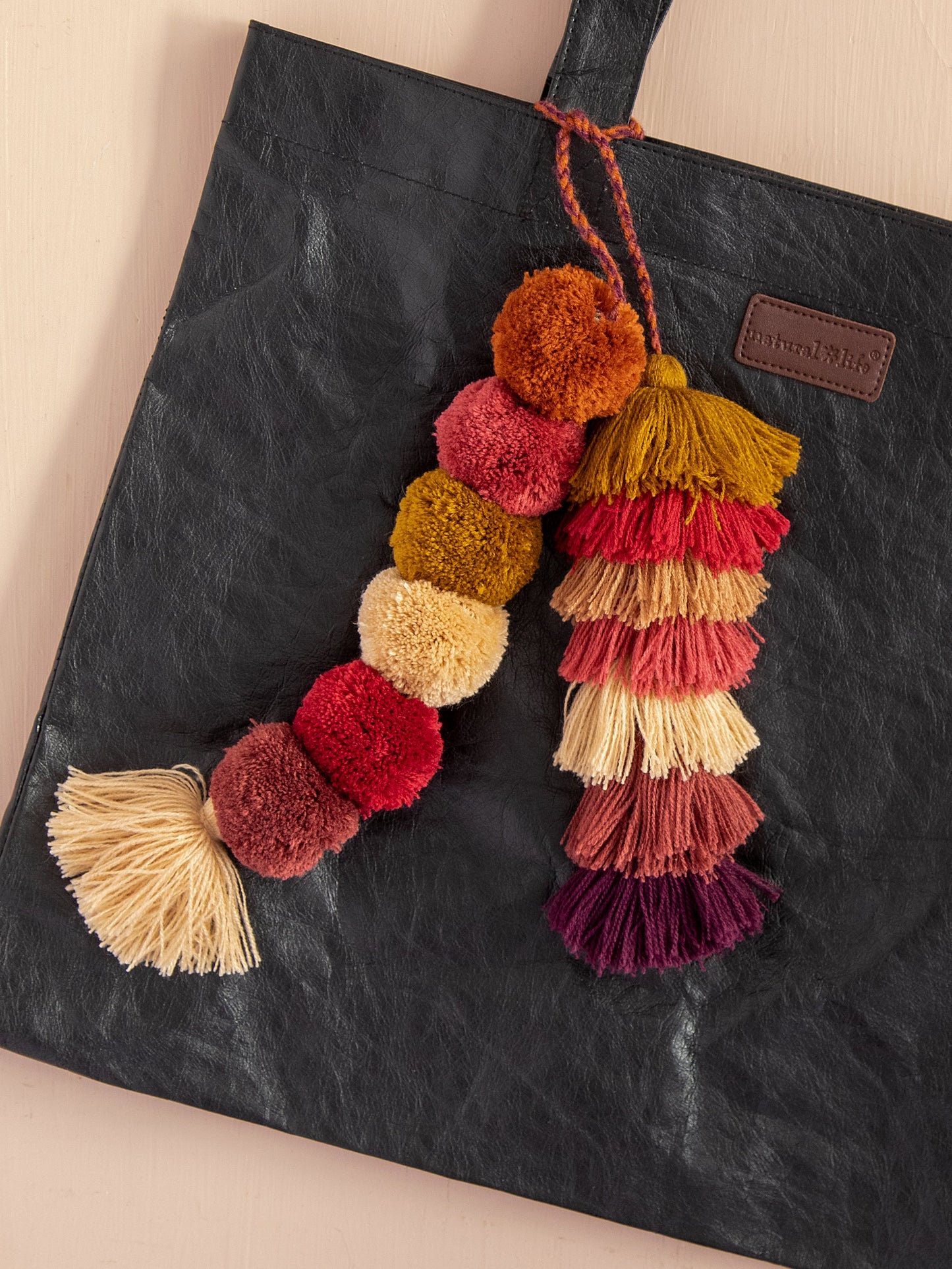 Tassel Tie-On - Camel