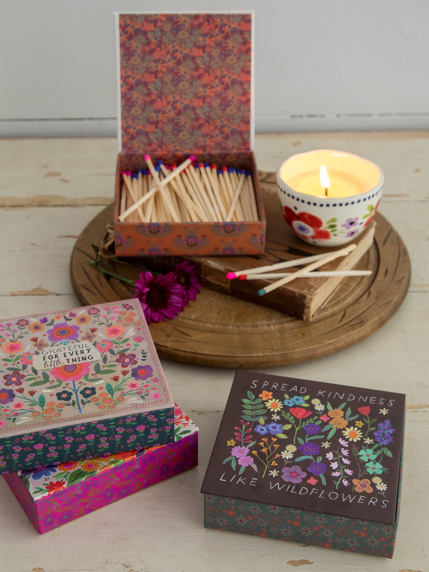 Coffee Table Matches - Spread Kindness