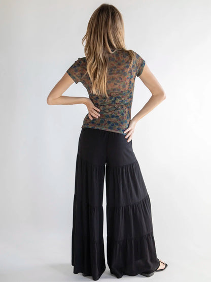 Patti Palazzo Pant - Black