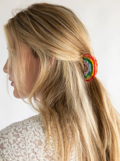 Icon Hair Claw - Rainbow