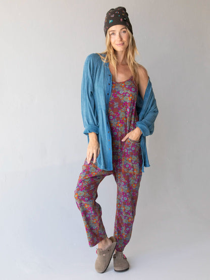 Lucy Jumpsuit - Deep Rust