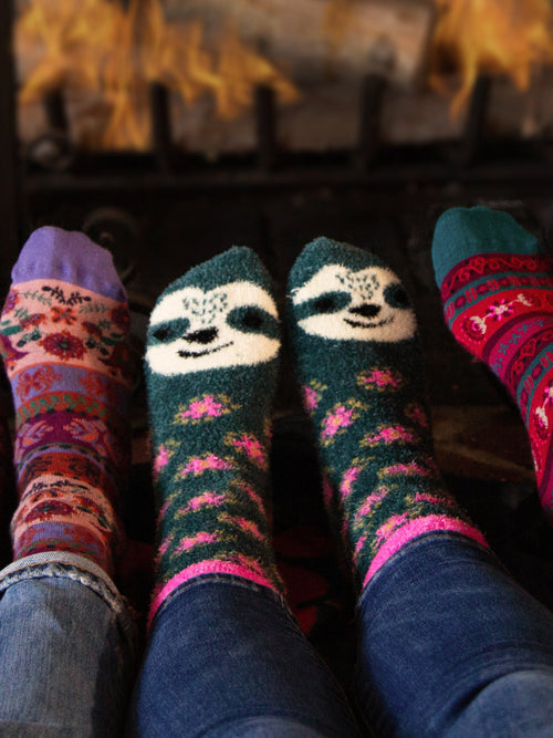 Cozy Socks - Sloth