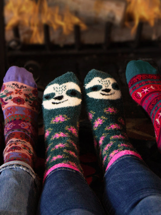 Cozy Socks - Sloth