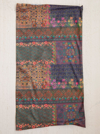 Full Boho Bandeau® Headband - Dark Patchwork