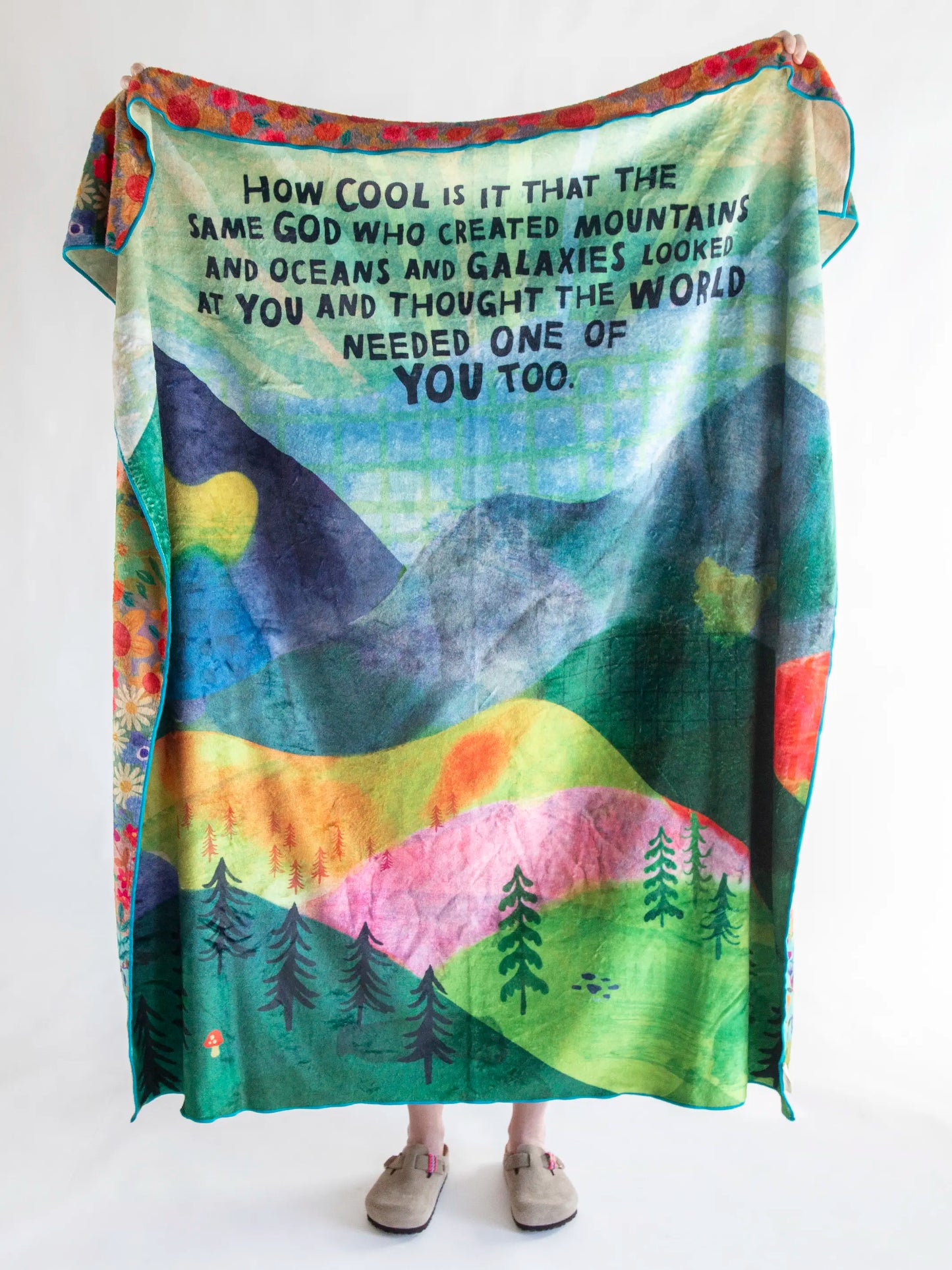 Double-Sided Cozy Throw Blanket - How Cool Is It