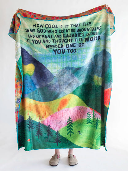 Double-Sided Cozy Throw Blanket - How Cool Is It