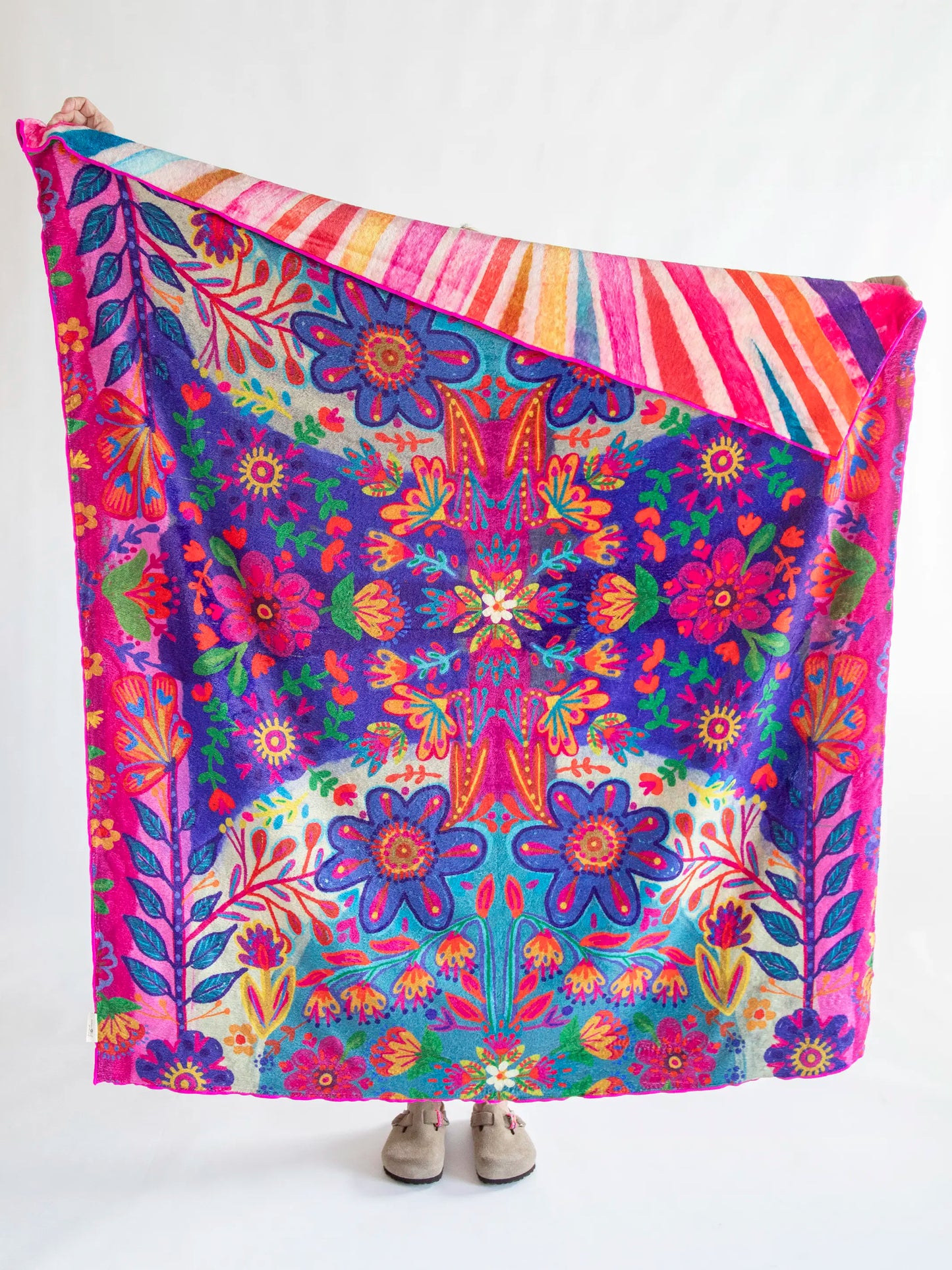 Double-Sided Cozy Throw Blanket - Your Wings Exist