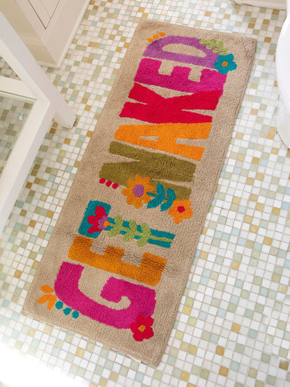 Tufted Runner Bath Mat - Get Naked