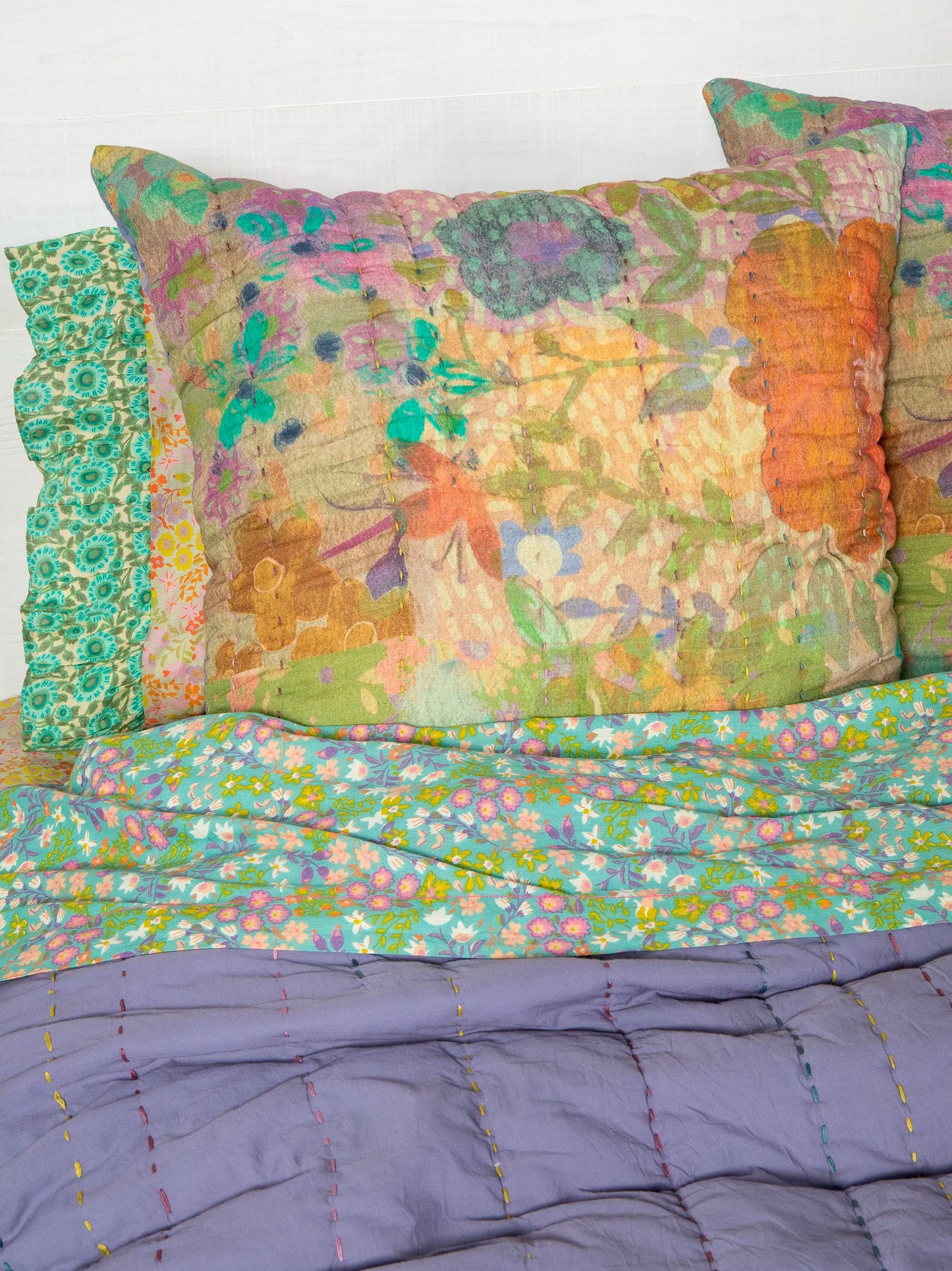 Sweet Dreams Reversible Gauze Euro Sham