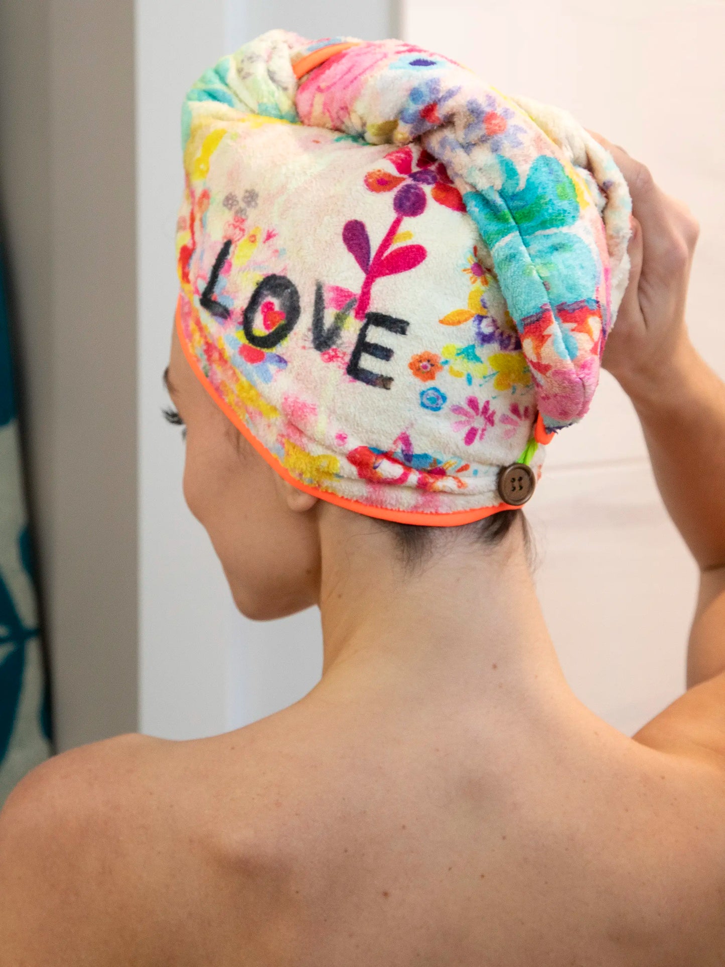 Microfiber Hair Towel Wrap - Life is a Canvas Love