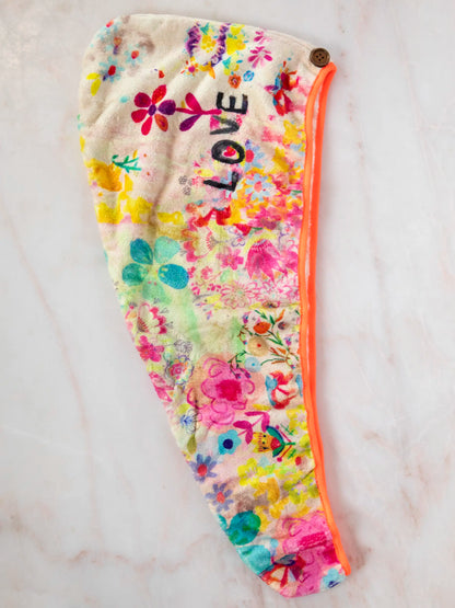 Microfiber Hair Towel Wrap - Life is a Canvas Love