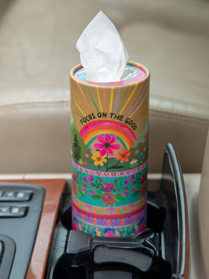 Car Tissues, Set of 3 - Focus On The Good