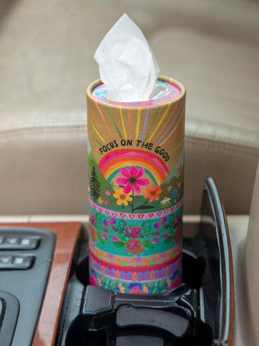 Car Tissues, Set of 3 - Focus On The Good
