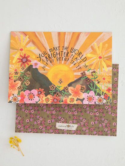 Greeting Card Bundle, Set of 3 - Make The World Brighter