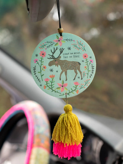 Car Air Freshener - Take the Trail