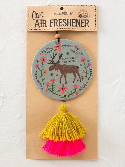 Car Air Freshener - Take the Trail