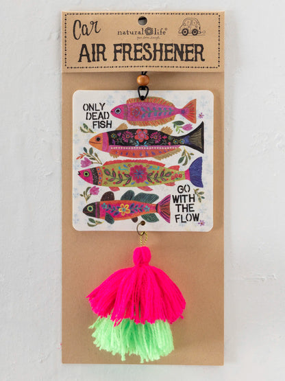 Car Air Freshener - Go With The Flow