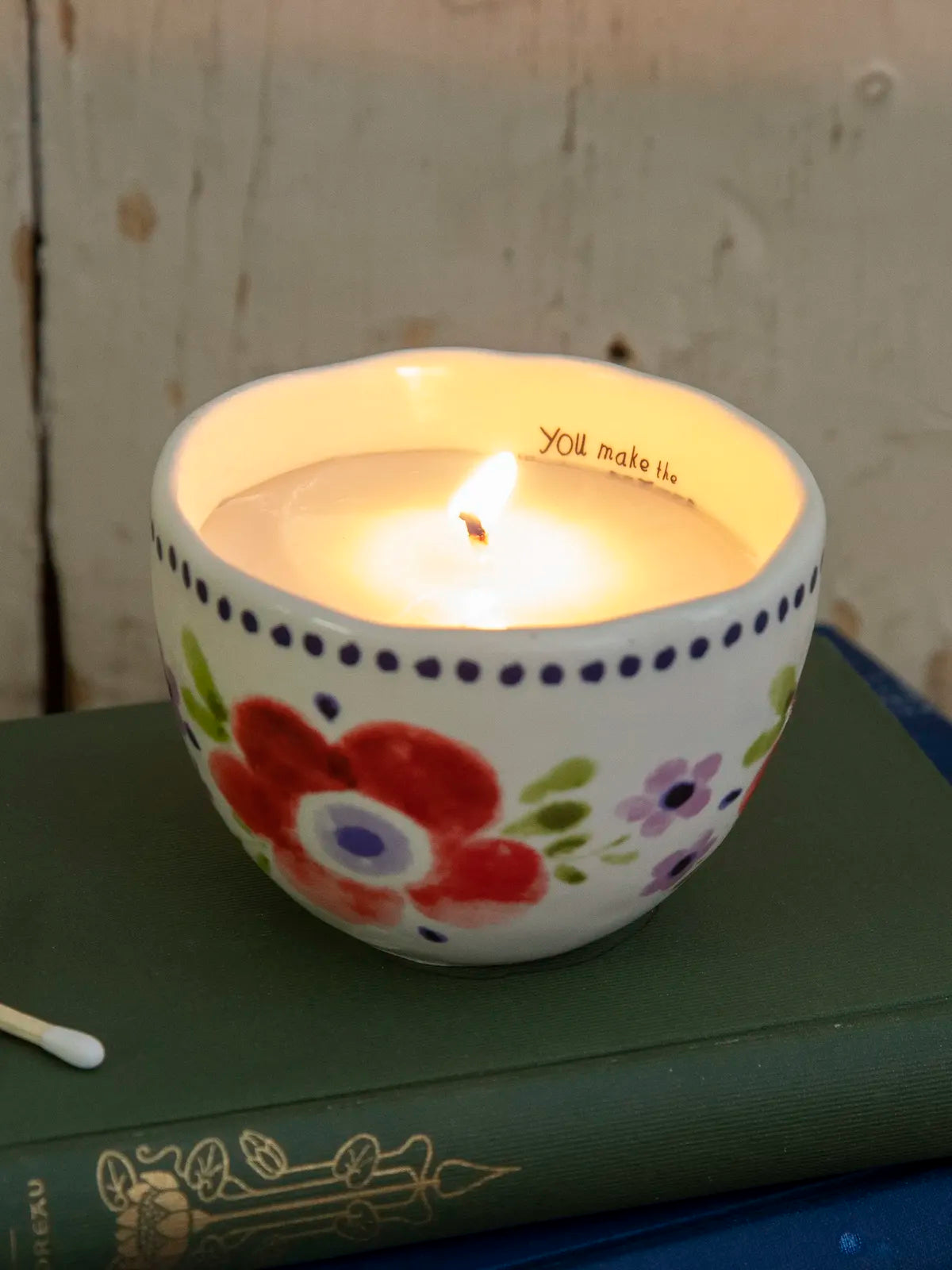 Secret Message Candle - World Better