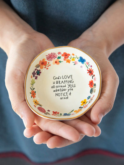 Perfect Little Trinket Bowl - God's Love