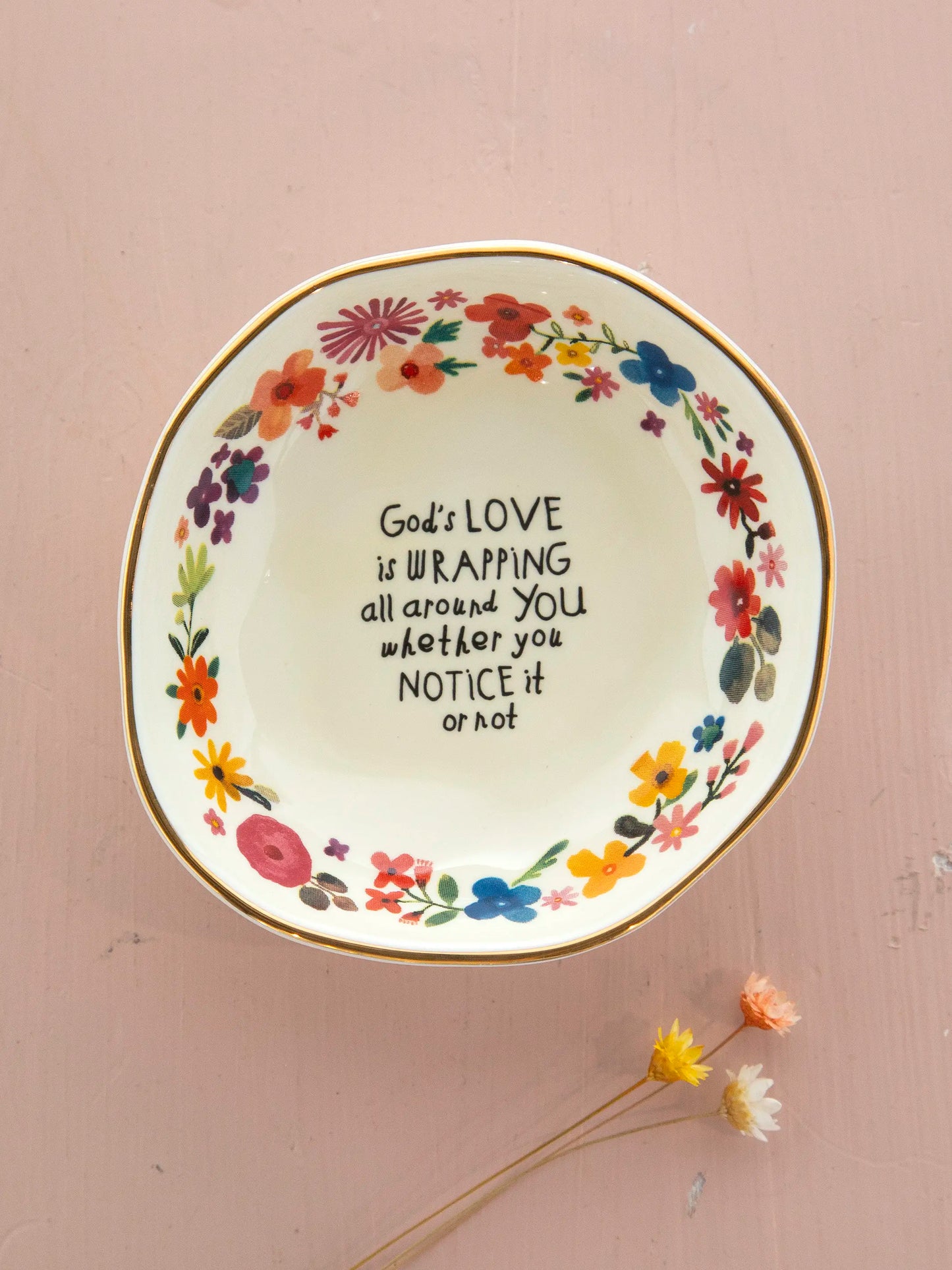 Perfect Little Trinket Bowl - God's Love