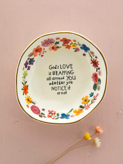 Perfect Little Trinket Bowl - God's Love