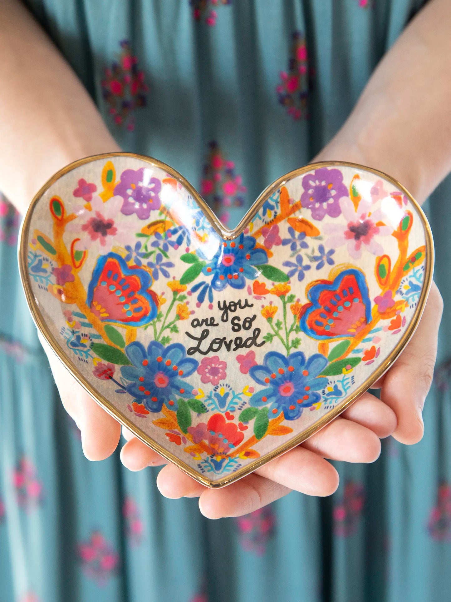 Shaped Ceramic Trinket Dish - You Are So Loved