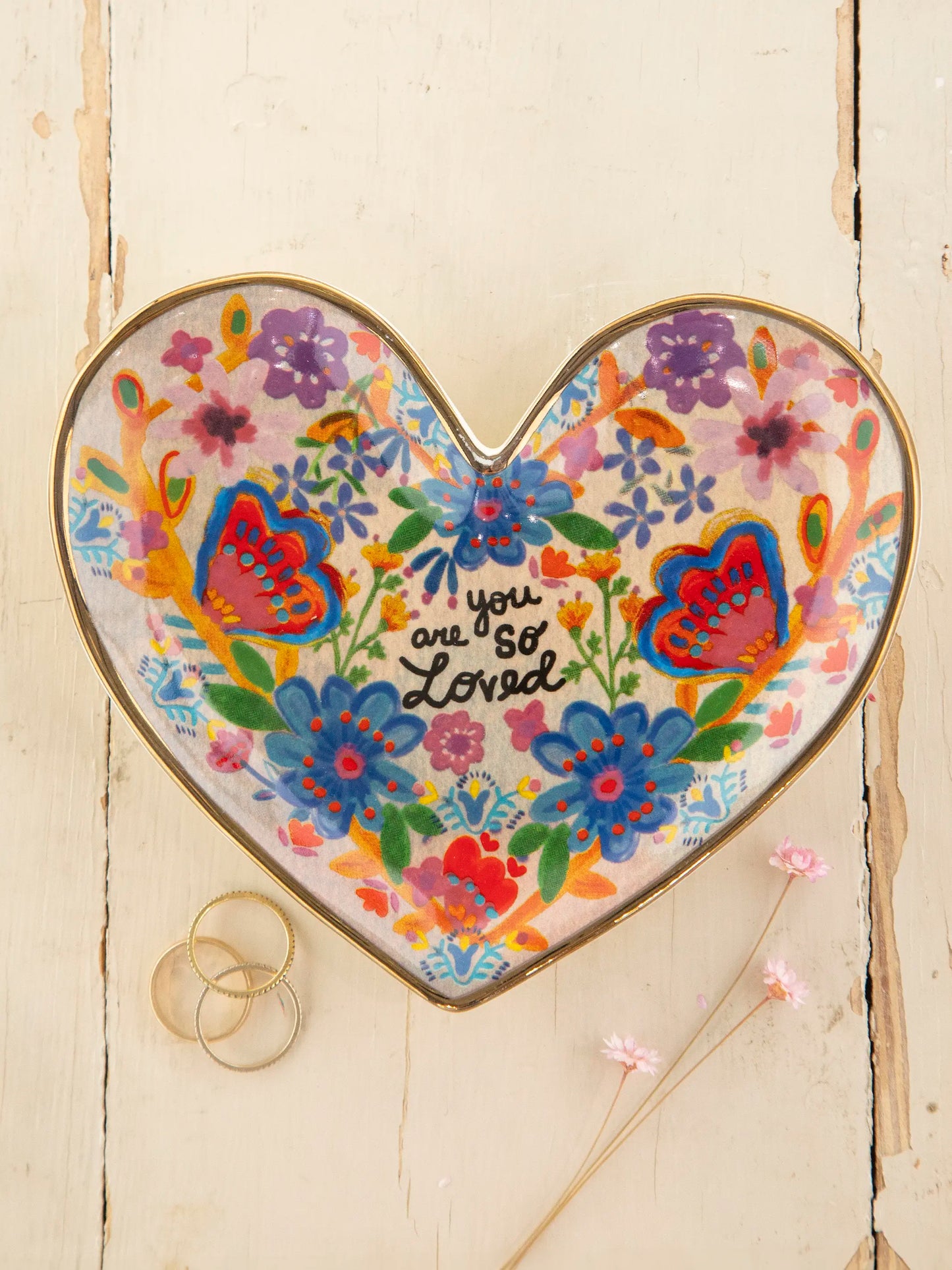 Shaped Ceramic Trinket Dish - You Are So Loved