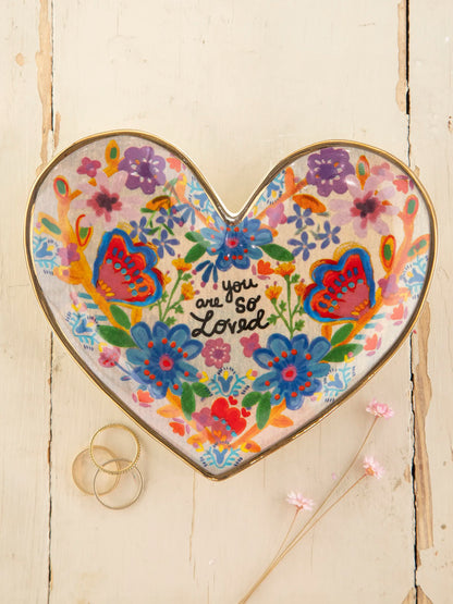 Shaped Ceramic Trinket Dish - You Are So Loved