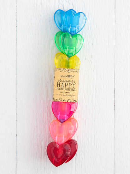 Stackable Heart Highlighters, Set of 2