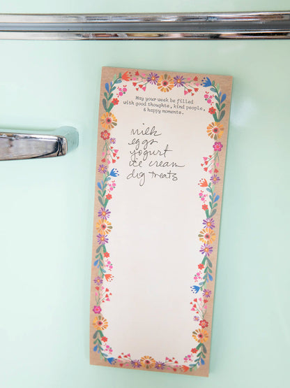 Magnetic List Pad - Make Your Week