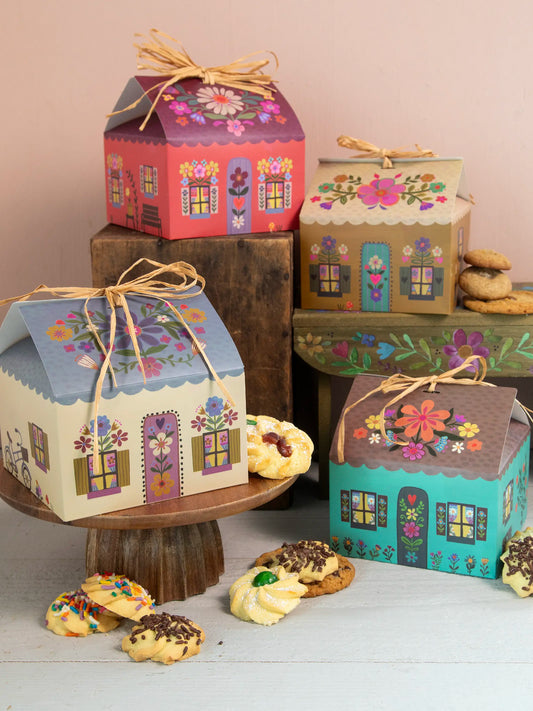 Little Cottage Gift Boxes, Set of 20