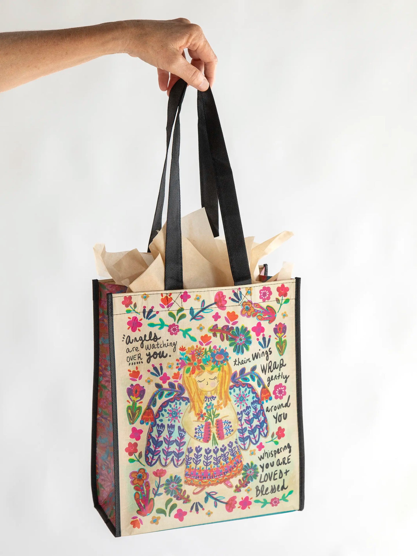 Large Happy Bag, Set of 3 - Angels Watching