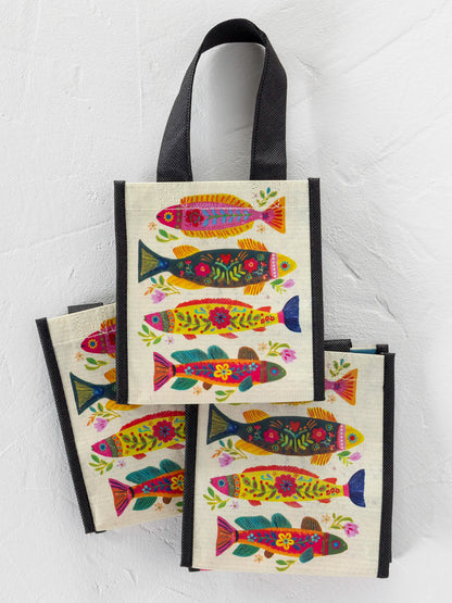 Small Happy Bag, Set of 3 - Fish