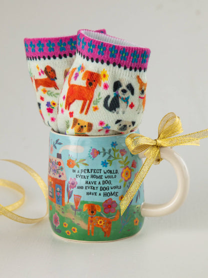 Mug & Sock Set - Every Dog Has A Home