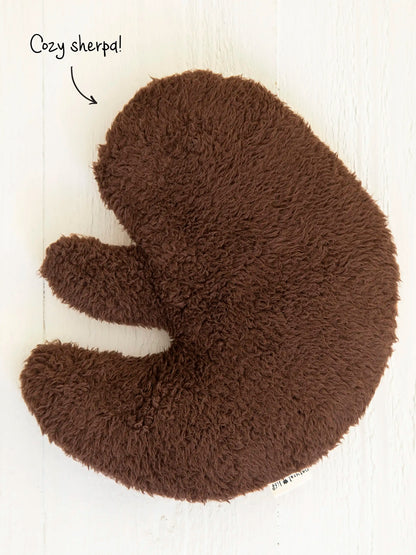 Sherpa Shaped Microwavable Heating Pad - Sloth