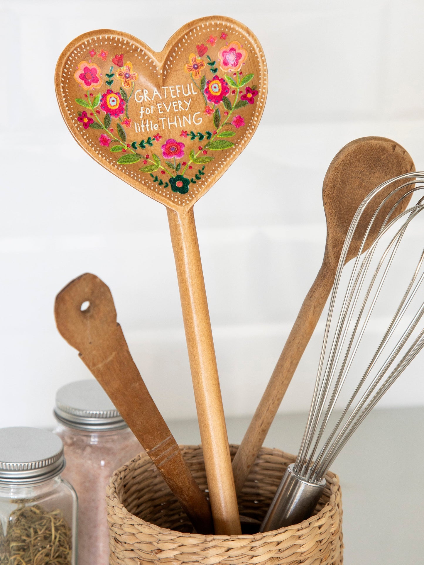 Bamboo Charcuterie Serving Board with Bowl - Flower