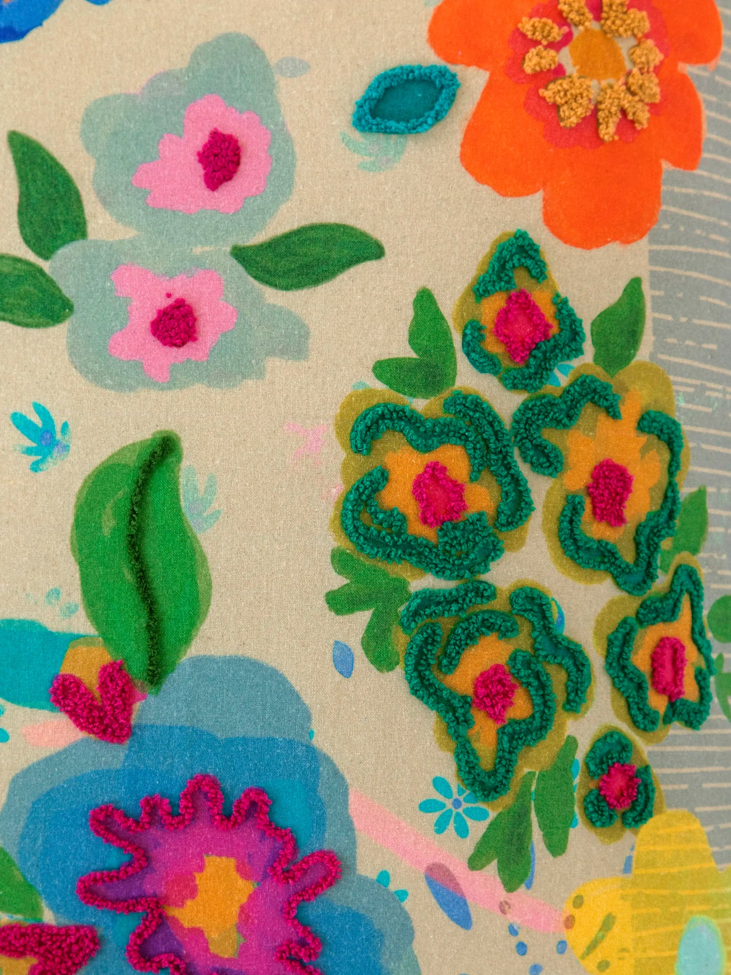 Catalina Cotton Duvet Cover - Floral Garden