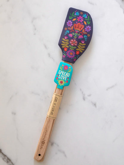 Spatulas, Set of 2 - Flower
