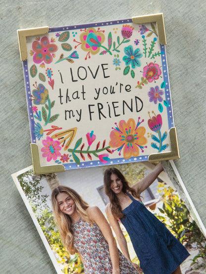 Corner Magnet - Friend