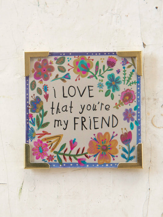 Corner Magnet - Friend