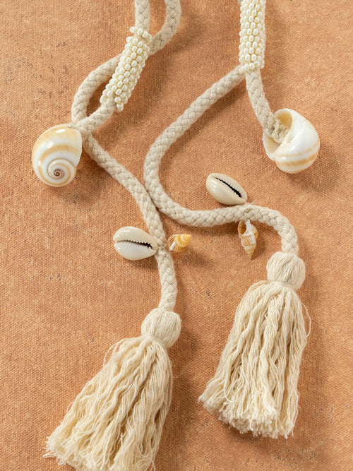By the Shore Wrap Belt - Cream