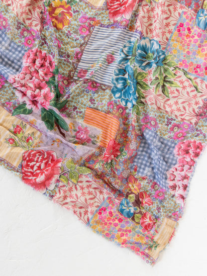 Convertible Scarf -  Pink Vintage Treasure